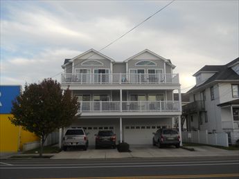 1703 SURF AVENUE  UNIT 200 - NORTH WILDWOOD SUMMER VACATION RENTALS at WILDWOODRENTS.COM managed by ISLAND REALTY GROUP, NORTH WILDWOOD REALTORS AND VACATION RENTAL MANAGEMENT -  Three bedroom, two bath vacation home located in North Wildwood just 1 block to the beach and boards! Home has a fully stocked kitchen with range, fridge, dishwasher, disposal, microwave, toaster, coffeemaker and blender. Amenities include central a/c, washer/dryer, outside shower, gas grill, balcony, wifi, and two car off street parking. Sleeps 6: queen, full, 2 twin.  North Wildwood Rentals, Wildwood Rentals, Wildwood Crest Rentals and Diamond Beach Rentals in all price ranges for weekly, monthly, seasonal and weekend vacation rentals plus Wildwood real estate sales of homes, condos, vacation and investment properties in and around Wildwood New Jersey. We offer over 400 properties plus exclusive vacation homes so you can book the shore rental of your choice online and guarantee your vacation at the Shore. Rent with confidence at Island Realty Group! Visit www.wildwoodrents.com to book online or call our office at 609.522.4999. Our office at 1701 New Jersey Avenue in North Wildwood is open 7 days a week!