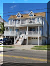 1706 NEW YORK AVENUE  NORTH WILDWOOD TOWNSHOUSE - 5 bedroom, 3 bath townhouse with roof top deck located in North Wildwood. Home offers a full kitchen with range, fridge, dishwasher, disposal, microwave, coffee maker. Amenities include central a/c, washer/dryer, wifi, hot tub, five balconies, outside shower, private fenced yard, gas grill, 2 car off street parking. Sleeps 16; 2 king, 2 queen, 2 double, double futon, and air mattress. North Wildwood Rentals, Wildwood Rentals, Wildwood Crest Rentals and Diamond Beach Rentals in all price ranges for weekly, monthly, seasonal and weekend vacation rentals plus Wildwood real estate sales of homes, condos, vacation and investment properties in and around Wildwood New Jersey. We offer over 400 properties plus exclusive vacation homes so you can book the shore rental of your choice online and guarantee your vacation at the Shore. Rent with confidence at Island Realty Group! Visit www.wildwoodrents.com to book online or call our office at 609.522.4999. Our office at 1701 New Jersey Avenue in North Wildwood is open 7 days a week!