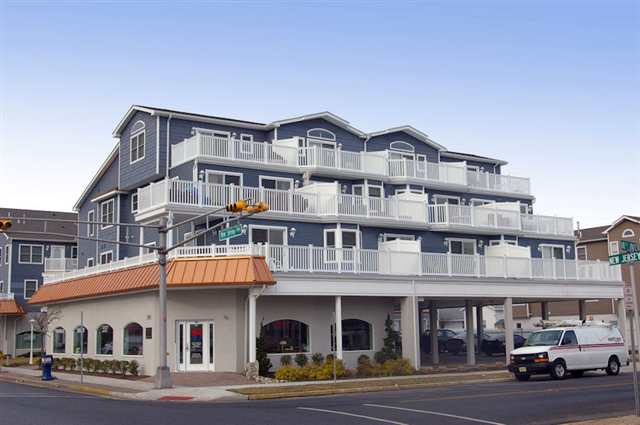 1800 NEW JERSEY AVENUE #201 in NORTH WILDWOOD - Three bedroom, two bath condo centrally located in North Wildwood. Home offers a full kitchen with range, fridge, icemaker, dishwasher, disposal, microwave, coffeemaker, and toaster. Sleeps 8; king, 2 full, 2 twin. Amenities include: elevator, pool, hot tub, common area gas grill, one car off street parking and homeowner provides a permit for parking at any meter in North Wildwood, central a/c, washer, dryer, and wifi. Home has an updated decor and large balcony area. End unit with lots of windows! North Wildwood Rentals, Wildwood Rentals, Wildwood Crest Rentals and Diamond Beach Rentals in all price ranges for weekly, monthly, seasonal and weekend vacation rentals plus Wildwood real estate sales of homes, condos, vacation and investment properties in and around Wildwood New Jersey. We offer over 400 properties plus exclusive vacation homes so you can book the shore rental of your choice online and guarantee your vacation at the Shore. Rent with confidence at Island Realty Group!