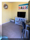 2409 CENTRAL AVENUE  CENTRAL PLACE CONDOS #208 - NORTH WILDWOOD SUMMER VACATION RENTALS with POOLS at WILDWOODRENTS.COM - One bedroom, one bath condo located at the Central Place Condominiums in North Wildwood. Home offers a full kitchen with range, fridge, microwave, toaster and coffee maker. Sleeps 4; double bed, twin daybed, and queen sleep sofa. Amenities include: Pool, outside shower, central a/c, coin op washer/dryer, balcony, and one car off street parking. North Wildwood Rentals, Wildwood Rentals, Wildwood Crest Rentals and Diamond Beach Rentals in all price ranges for weekly, monthly, seasonal and weekend vacation rentals plus Wildwood real estate sales of homes, condos, vacation and investment properties in and around Wildwood New Jersey. We offer over 400 properties plus exclusive vacation homes so you can book the shore rental of your choice online and guarantee your vacation at the Shore. Rent with confidence at Island Realty Group! Visit www.wildwoodrents.com to book online or call our office at 609.522.4999. Our office at 1701 New Jersey Avenue in North Wildwood is open 7 days a week!