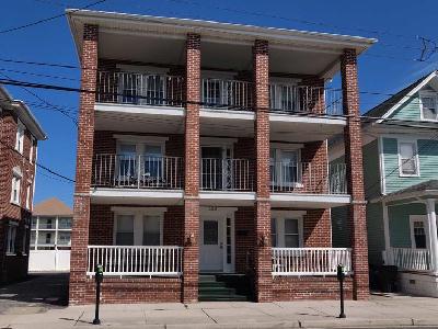 323 EAST MAPLE AVENUE - UNIT 1 - WILDWOOD SUMMER VACATION RENTALS -  Two bedroom, one bath condo 1.5 blocks off the beach and boardwalk close to Morey s Pier. Home offers a kitchen with range, fridge, dishwasher, microwave, toaster, blender, and coffeemaker. Amenities include window a/c, wifi, outside shower, and porch. Sleeps 8; 2 queen, and 2 double sleep sofas. Steps to Beach and Boardwalk, home completely renovated. Wildwood Rentals, North Wildwood Rentals, Wildwood Crest Rentals and Diamond Beach Rentals in all price ranges for weekly, monthly, seasonal and weekend vacation rentals plus Wildwood real estate sales of homes, condos, vacation and investment properties in and around Wildwood New Jersey. We offer over 400 properties plus exclusive vacation homes so you can book the shore rental of your choice online and guarantee your vacation at the Shore. Rent with confidence at Island Realty Group!