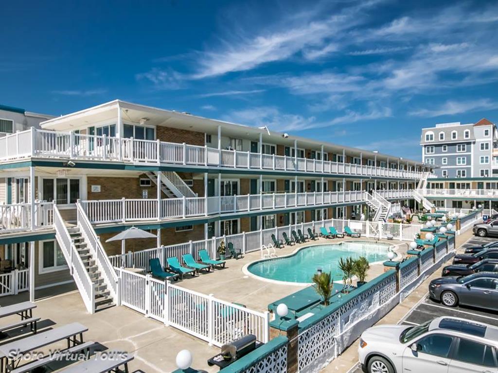 410 EAST MONTEREY AVENUE #315 - WILDWOOD CREST SUMMER VACATION RENTALS with POOLS at WILDWOODRENTS.COM managed by ISLAND REALTY GROUP, CREST WILDWOOD REALTORS AND VACATION RENTAL MANAGEMENT - One bedroom, one bath condo located at the Monterey Condominiums located beach front in Wildwood Crest! Unit offers a full kitchen with range, fridge, microwave, coffee maker and toaster. Sleeps 6; 2 double beds, and double sleep sofa. Amenities include central a/c, coin operated washer/dryer, wifi, grill, pool, balcony, shuffleboard, ping pong and beach volleyball net! Property is located steps to the beach!  Wildwood Crest Rentals, North Wildwood Rentals, Wildwood Rentals and Diamond Beach Rentals in all price ranges for weekly, monthly, seasonal and weekend vacation rentals plus Wildwood real estate sales of homes, condos, vacation and investment properties in and around Wildwood New Jersey. We offer over 400 properties plus exclusive vacation homes so you can book the shore rental of your choice online and guarantee your vacation at the Shore. Rent with confidence at Island Realty Group! Visit www.wildwoodrents.com to book online or call our office at 609.522.4999. Our office at 1701 New Jersey Avenue in North Wildwood is open 7 days a week!