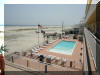 427 EAST MIAMI AVENUE - MADRID #403 - WILDWOOD CREST BEACHFRONT SUMMER VACATION RENTAL - One bed, one bath ocean front condo in Wildwood Crest. Condo has a full kitchen with range, fridge, microwave, toaster, and coffeemaker. Sleeps 6; 2 full beds, full sleep sofa, + daybed w/trundle. Amenities include pool, one car off street parking, gas bbq, wifi, wall a/c, coin op washer/dryer. Beachfront location! Wildwood Crest Rentals, North Wildwood Rentals, Wildwood Rentals and Diamond Beach Rentals in all price ranges for weekly, monthly, seasonal and weekend vacation rentals plus Wildwood real estate sales of homes, condos, vacation and investment properties in and around Wildwood New Jersey. We offer over 400 properties plus exclusive vacation homes so you can book the shore rental of your choice online and guarantee your vacation at the Shore. Rent with confidence at Island Realty Group!