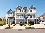 436 East 23rd Avenue - Unit A - BEACHBLOCK - 3 Bedroom 2.5 Bath Condo located at the foot of the boardwalk in North Wildwood. Expansive private covered deck with wonderful views of the beach, boards and ocean.
