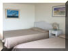 Regency Tower Rentals at 500 Kennedy Drive in North Wildwood - #535 - Oceanfront Complex with a pool! Oceanfront! One bedroom, one bath with an oceanfront view from the balcony, located with a pool view off the kitchen! Sunrise and sunset at it s finest. Sleeps 6; 2 queen beds and one double sleep sofa! Kitchen has fridge, stovetop, microwave, and coffeemaker! Amenities include central a/c, coin op washer/dryer, security, elevator, pool, outside rinse area, loading dock, and lobby. Spectacular views!