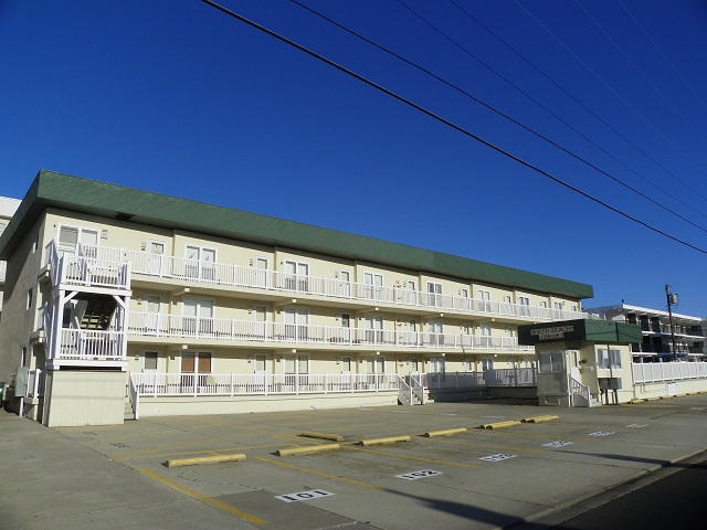 511 EAST 3RD AVENUE  NORTH BEACH CONDOS #208 - NORTH WILDWOOD SUMMER VACATION RENTALS with POOLS at WILDWOODRENTS.COM - 2 bedroom, 1 bath with HEATED POOL. This second floor end unit is the perfect place to sit and enjoy the ocean - Sleeps 8 - one bedroom has full/ twin bunk and twin and master bedroom has a queen and a twin. North Wildwood Rentals, Wildwood Rentals, Wildwood Crest Rentals and Diamond Beach Rentals in all price ranges for weekly, monthly, seasonal and weekend vacation rentals plus Wildwood real estate sales of homes, condos, vacation and investment properties in and around Wildwood New Jersey. We offer over 400 properties plus exclusive vacation homes so you can book the shore rental of your choice online and guarantee your vacation at the Shore. Rent with confidence at Island Realty Group! Visit www.wildwoodrents.com to book online or call our office at 609.522.4999. Our office at 1701 New Jersey Avenue in North Wildwood is open 7 days a week!