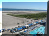5201 OCEAN AVENUE  OCEAN TOWERS #8007  WILDWOOD BEACHFRONT SUMMER VACATION RENTALS with POOOLS at WILDWOODRENTS.COM managed by ISLAND REALTY GROUP, WILDWOOD REALTORS AND VACATION RENTAL MANAGEMENT - Welcome to your dream vacation rental in Wildwood Beach Side! This charming property is perfect for a family of up to 7 guests, offering 2 bedrooms and 1 full bathroom for your comfort and convenience. As you step inside, you'll find a cozy and well-appointed space featuring 1 Queen Bed, 1 Single Bed, 1 Queen Sofa Bed, and 1 Single/Single Bunk Bed, ensuring everyone has a comfortable place to rest. The fully equipped kitchen boasts modern amenities such as a dishwasher, microwave, disposal, coffee maker, toaster, toaster oven, blender, and full-size refrigerator, making meal preparation a breeze. The home is complete with central AC, a washer and dryer, iron, vacuum cleaner, and 3 TVs with cable for your entertainment. Step outside to enjoy the sunshine on the deck with deck furniture, or take a refreshing dip in the outdoor pool. Don't forget to rinse off in the convenient outdoor shower after a day at the beach, just a short walk away. This property also offers high-speed internet, beach equipment, a balcony, and a garage for your convenience. Please note that this rental is smoke-free and does not allow pets. For your comfort, the property is furnished with blankets, pillows, mattress pads, pots and pans, silverware, dinnerware, beach chairs, beach umbrella, and more. Additionally, pool tags are provided for access to the association pool. Don't miss out on this fantastic opportunity to experience the best of Wildwood in this beautiful vacation rental. Book now and start planning your unforgettable getaway! Wildwood Rentals, North Wildwood Rentals, Wildwood Crest Rentals and Diamond Beach Rentals in all price ranges for weekly, monthly, seasonal and weekend vacation rentals plus Wildwood real estate sales of homes, condos, vacation and investment properties in and around Wildwood New Jersey. We offer over 400 properties plus exclusive vacation homes so you can book the shore rental of your choice online and guarantee your vacation at the Shore. Rent with confidence at Island Realty Group! Visit www.wildwoodrents.com to book online or call our office at 609.522.4999. Our office at 1701 New Jersey Avenue in North Wildwood is open 7 days a week!