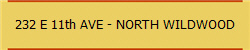 232 E 11th AVE - NORTH WILDWOOD