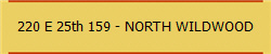 220 E 25th 159 - NORTH WILDWOOD