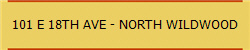 101 E 18TH AVE - NORTH WILDWOOD