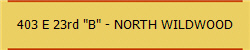 403 E 23rd "B" - NORTH WILDWOOD