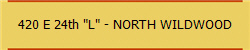 420 E 24th "L" - NORTH WILDWOOD