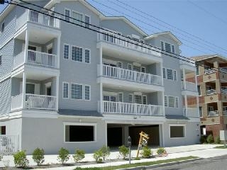 410 EAST LAVENDER ROAD UNIT 201 AT THE AVANTI CONDOMINIUMS - Cheery 3 bedroom, 2 bath condo located in Wildwood Crest just steps from the beach and 3 blocks from the boardwalk, with all the comforts of home! Condo offers a fully equipped kitchen with seating for up to 10, private covered balcony, LCD tv’s (4) with digital cable in each room, iphone/ ipad / ipod wave docking speaker system, 2 queen beds, 2 twin beds and queen sofa bed to accommodate 8 people comfortably. Additional amenities include wi-fi, dedicated work station area, waffle maker, crock pot, washer/ dryer, dishwasher, private heated pool, grill, outdoor shower, 2 covered assigned parking spaces, central a/c, elevator and access to a locked storage area. Rent with confidence from Island Realty Group.